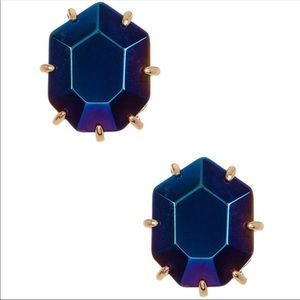 Kendra Scott Morgan Stud - Iridescent Purple